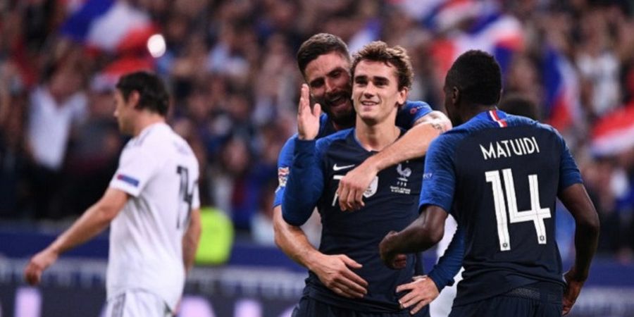 UEFA Nations League - Bobol Gawang Jerman, Antoine Griezmann Makin Bersinar dalam Sejarah Prancis