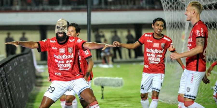 Comvalius Ungkap Makna Selebrasi Topeng usai Jebol Gawang Sriwijaya FC