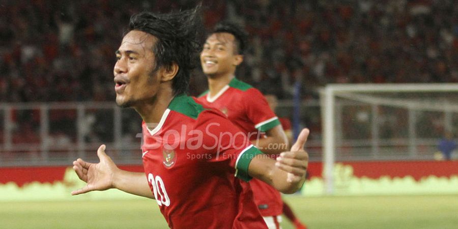 Dua Catatan Manis Ilham Udin bersama Timnas Kontra Islandia