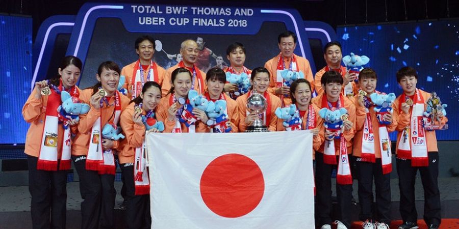 Bulu Tangkis Asian Games 2018 - Tekuk China 3-1 di Final, Tim Putri Jepang Ulangi Sejarah 48 Tahun