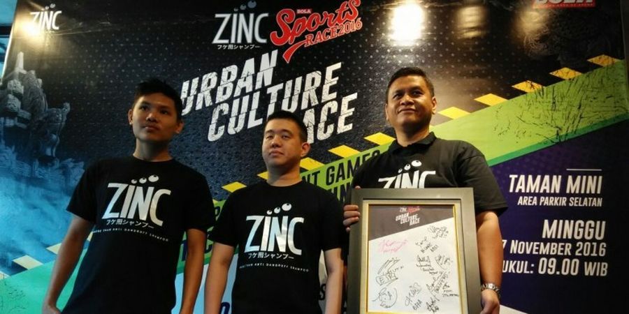 ZINC BOLA Sports Race 2016, Mengingatkan Budaya Indonesia