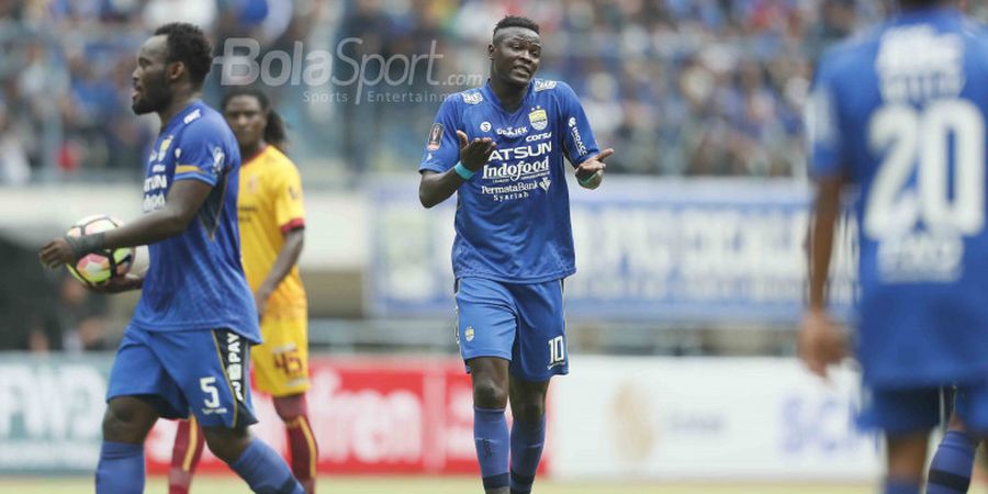 Sriwijaya FC Vs Persib - Kolaborasi Bauman-Ezechiel Bawa Maung Bandung Unggul