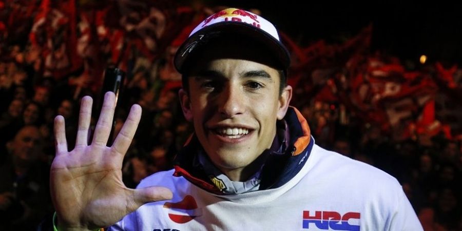 Marquez dan Pesta Juara Dunia MotoGP di Spanyol