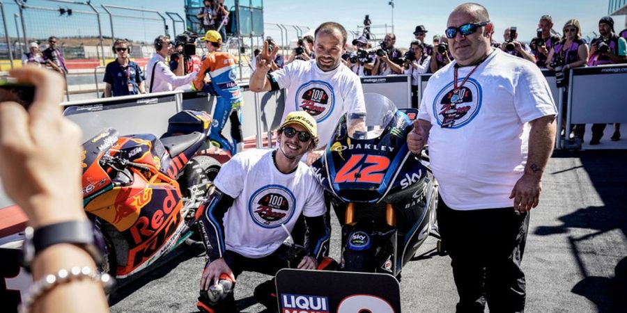 Hasil & Klasemen Moto2 GP Aragon 2018 - Duo Murid Rossi Gagalkan Adik Marquez Naik Podium