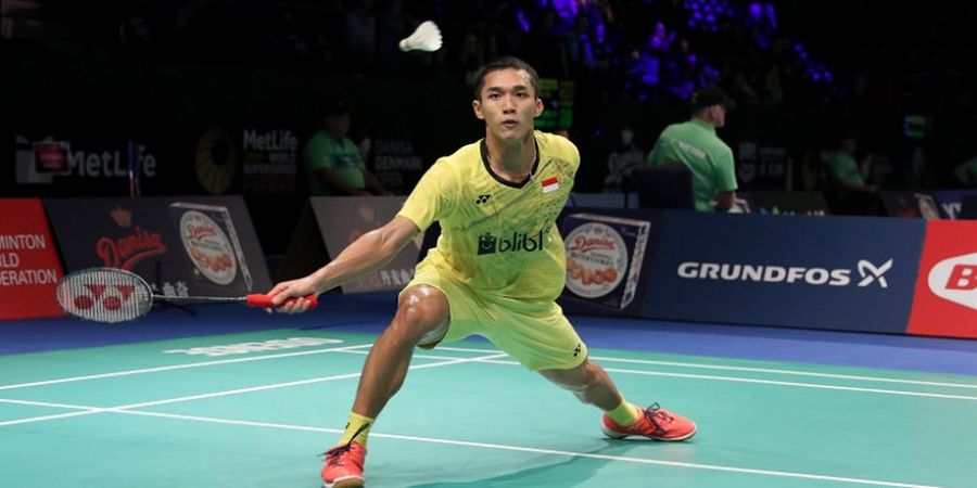 Jonatan Christie Komentari Kekalahannya dari Rajiv Ouseph pada Babak Kedua Denmark Terbuka