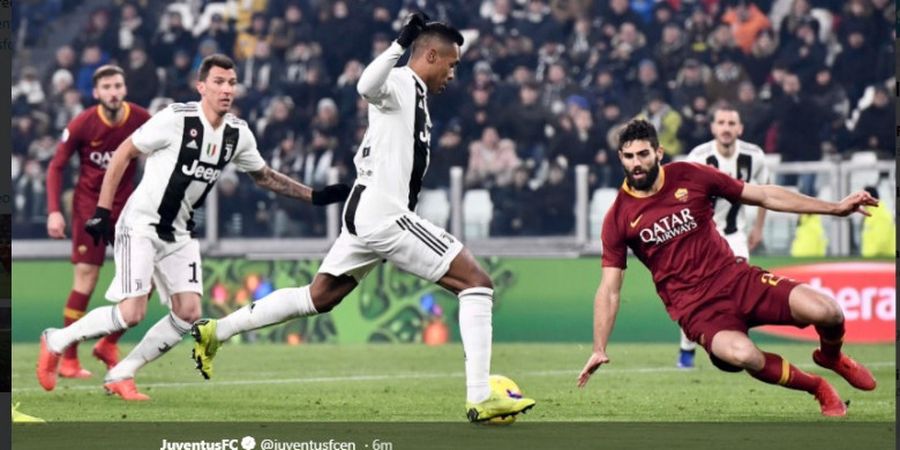 Juventus Vs AS Roma - Kiper Tim Tamu Lakukan 3 Penyelamatan, I Bianconeri Unggul Tipis