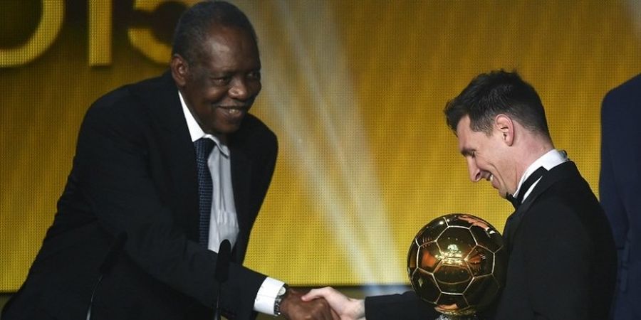 Kebahagiaan Messi Usai Raih Ballon d'Or 2015