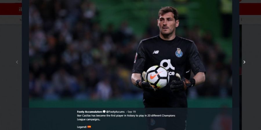 Cerita Iker Casillas Dipanggil Kepala Sekolah Sebelum Liga Champions