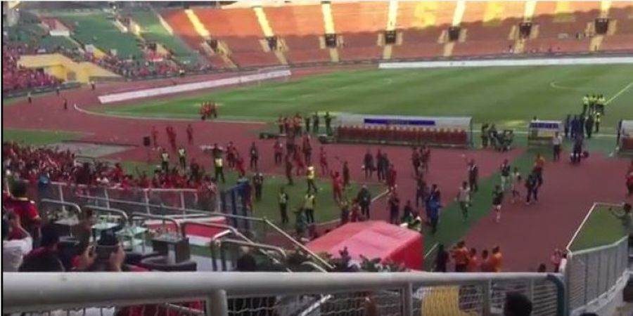 VIDEO -  Kerusuhan Pemain Timnas U-22 Indonesia Vs Kamboja Kembali Terjadi Jelang ke Ruang Ganti