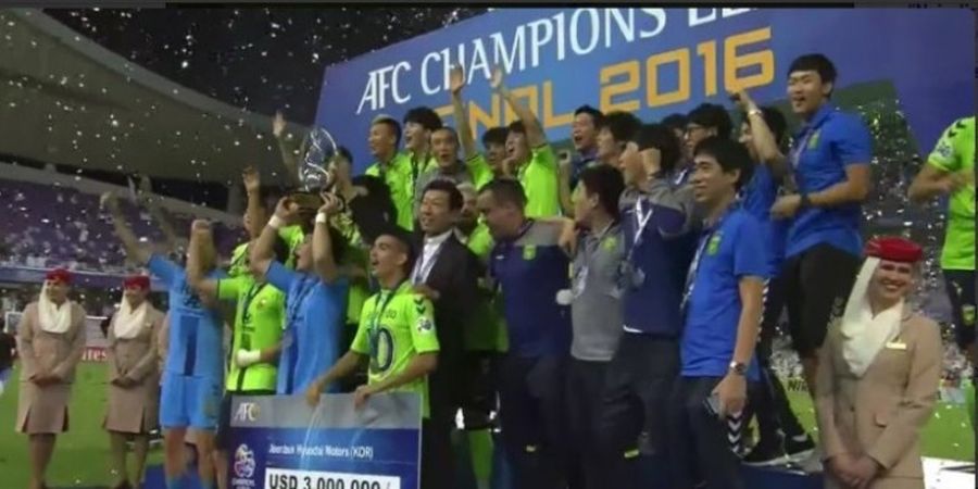 Jeonbuk Hyundai Motors Juarai Liga Champions Asia 2016