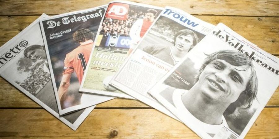 Hormati Johan Cruyff, Laga Inggris Vs Belanda Akan Jeda Menit Ke-14