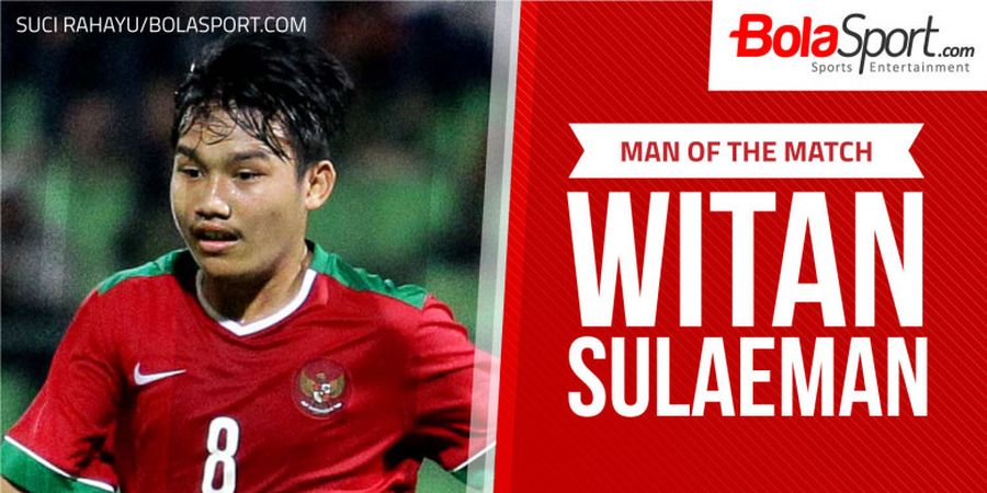Man of the Match Indonesia Vs Brunei - Witan Sulaeman, Kesan Emas di Start Perdana