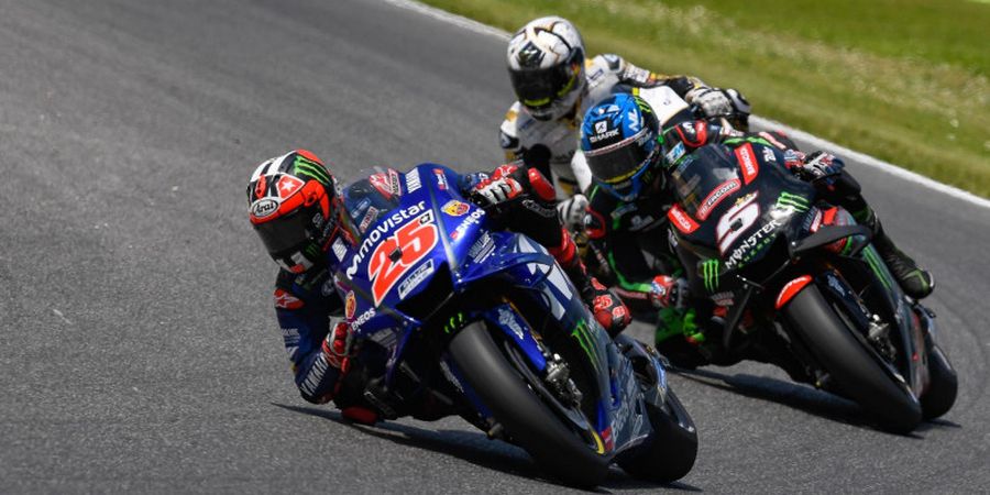 Maverick Vinales Bingung Bisa Finis di Posisi ke-8 pada Balapan MotoGP Italia