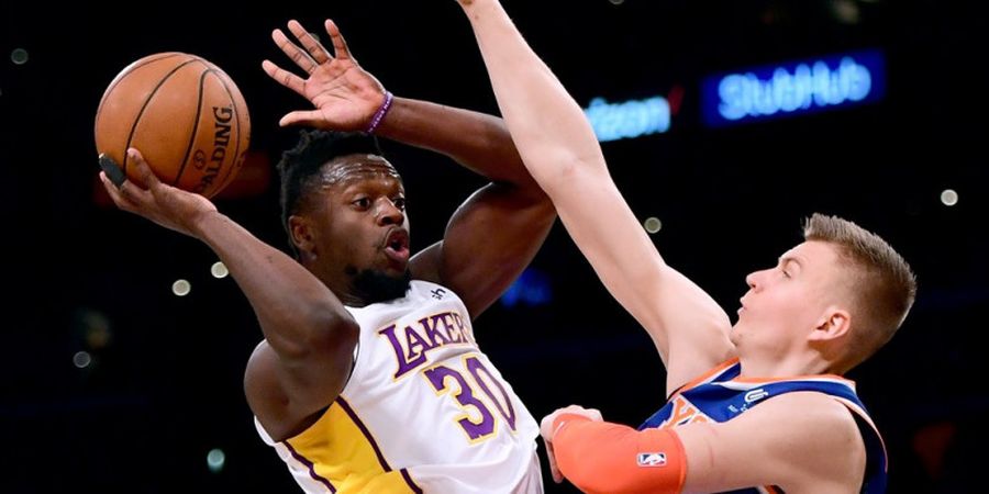 Hasil NBA 2017-2018 - Tanpa Lonzo Ball, Lakers Menangi Duel Klasik Kontra Knicks