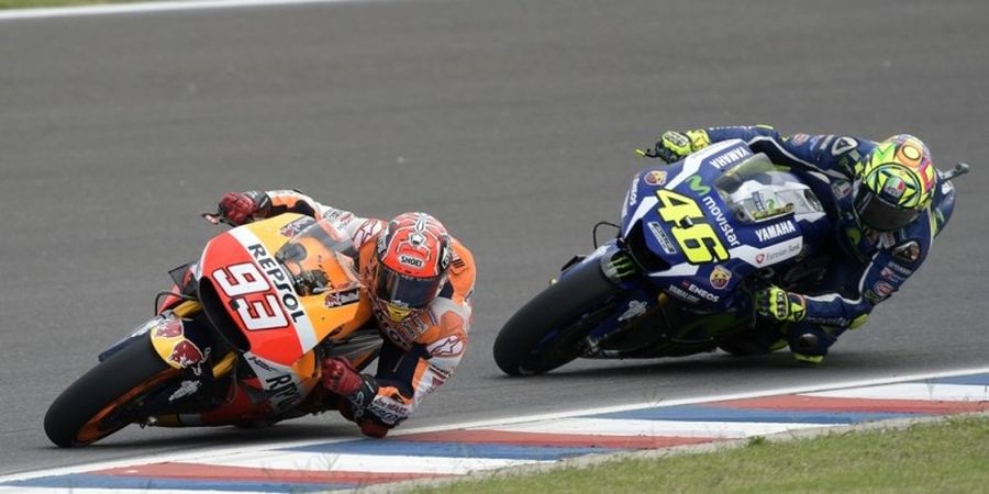 Rossi Keluhkan 'Flag-to-flag' pada MotoGP Argentina