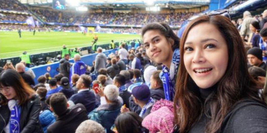 Maia Estianty dan Anak Nonton Langsung Chelsea Vs Manchester City, Netizen Malah Nyinyir ke Ahmad Dhani