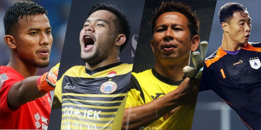 GALERI FOTO - Deretan Kiper Tangguh Liga 1 2018, Siapa Jagoanmu?