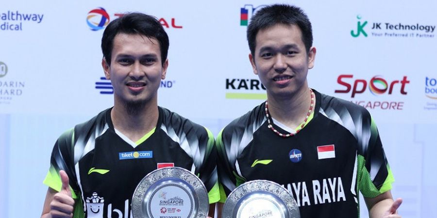 Singapore Open 2018 - Hendra Setiawan: Sudah Lama Kami Tak Juara