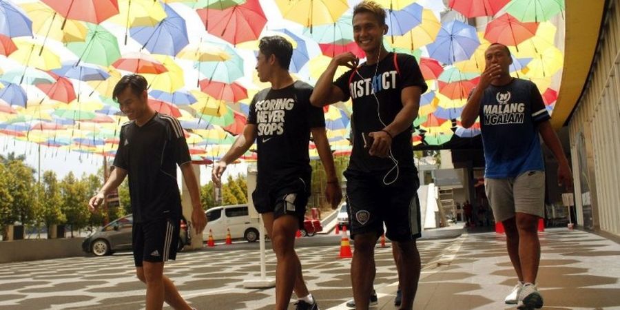 Di Hari Libur, Pemain Arema Latihan Kebugaran