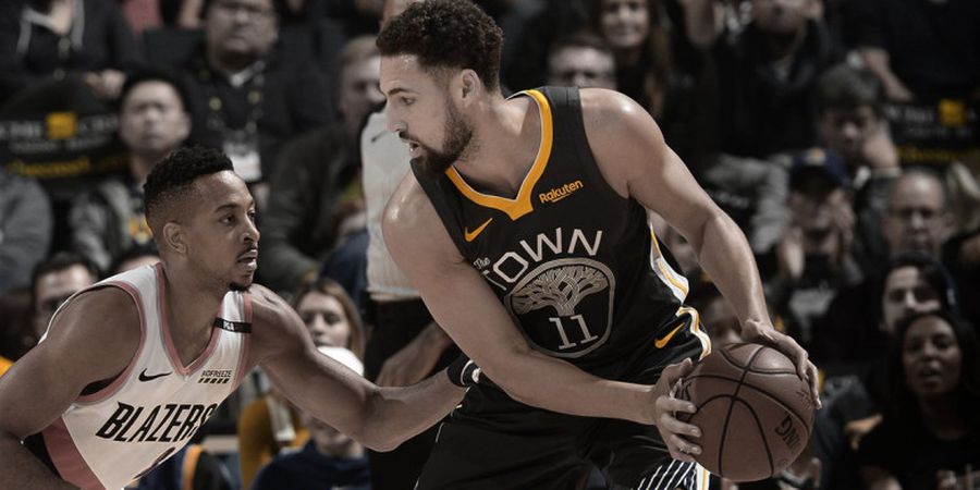 Hasil NBA 2018-2019 - Berakhir Dramatis, Warriors Dipecundangi Blazers di Kandang Sendiri