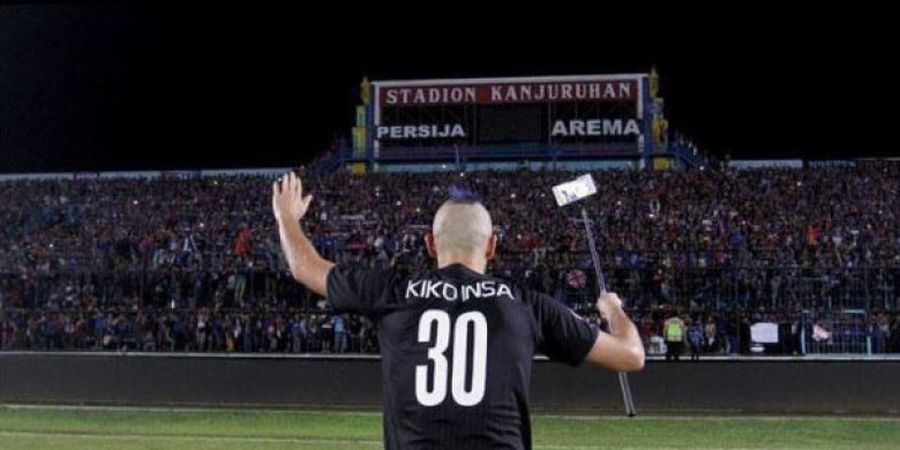 Kiko Insa Unggah Foto saat Berseragam Arema, Ini Tanggapan Aremania