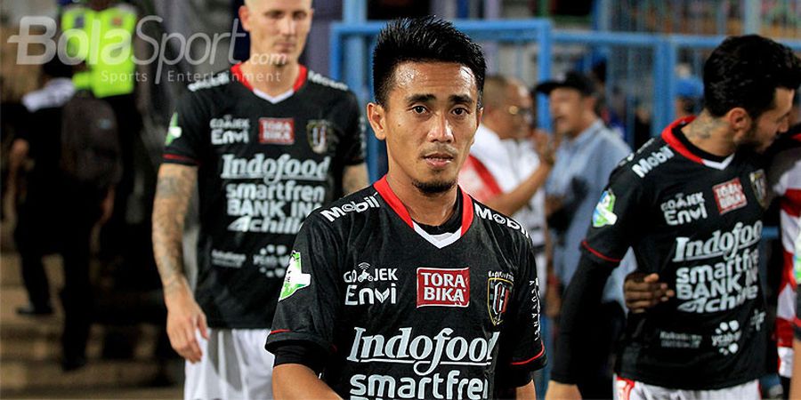 Gelandang Bali United Tak Mau Remehkan Sriwijaya FC yang Kehilangan Banyak Pemain