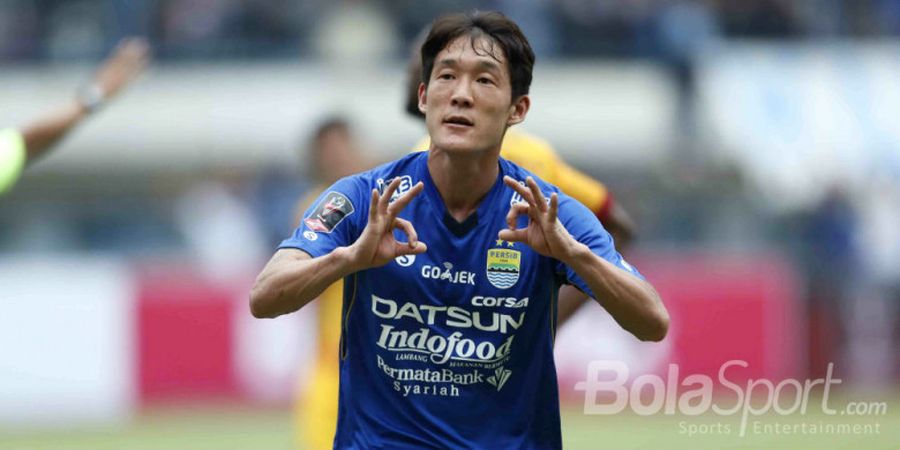 Ini Kata-kata Oh In-Kyun untuk Gol yang Jadi Penentu Kemenangan Persib Atas Sriwijaya FC
