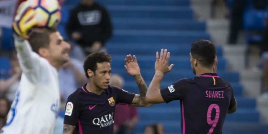 Neymar Trigol, FC Barcelona Bungkam Las Palmas 