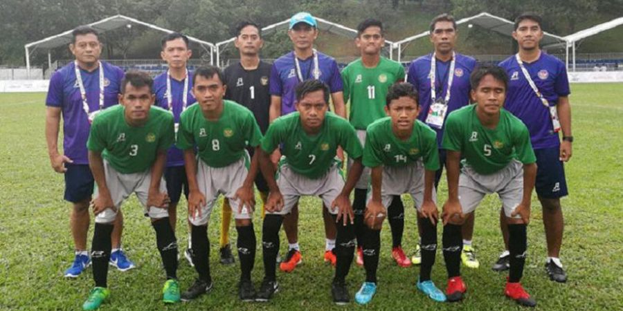 ASEAN Para Games 2017 - Sepak Bola CP Indonesia Lolos ke Final