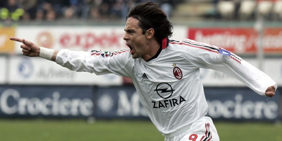 Filippo Inzaghi: si Raja Diving dan Offside yang Dirindukan Milanisti