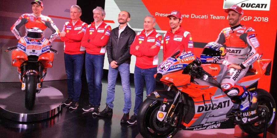 Duo Ducati Senang Ada yang Baru di Motor Desmosedici GP18