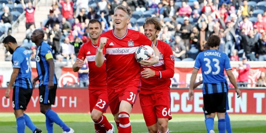 Ucapan Syukur Schweinsteiger Setelah Cetak Gol Debut di MLS