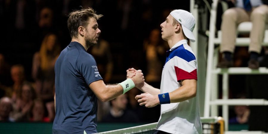 Tanggapan Stanislas Wawrinka setelah Disingkirkan Petenis Ranking 259 Dunia dari Rotterdam Open 2018