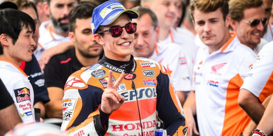 Marc Marquez Akui Ingin Overtake Andrea Dovizioso di Tikungan Terakhir