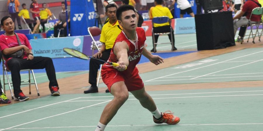 Kalahkan Pemain China, Ikhsan Rumbay Lolos ke Babak Semifinal
