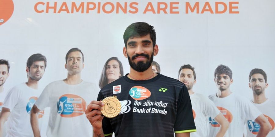 Kidambi Srikanth Prioritaskan Emas Commonwealth Games daripada Peringkat Pertama Dunia