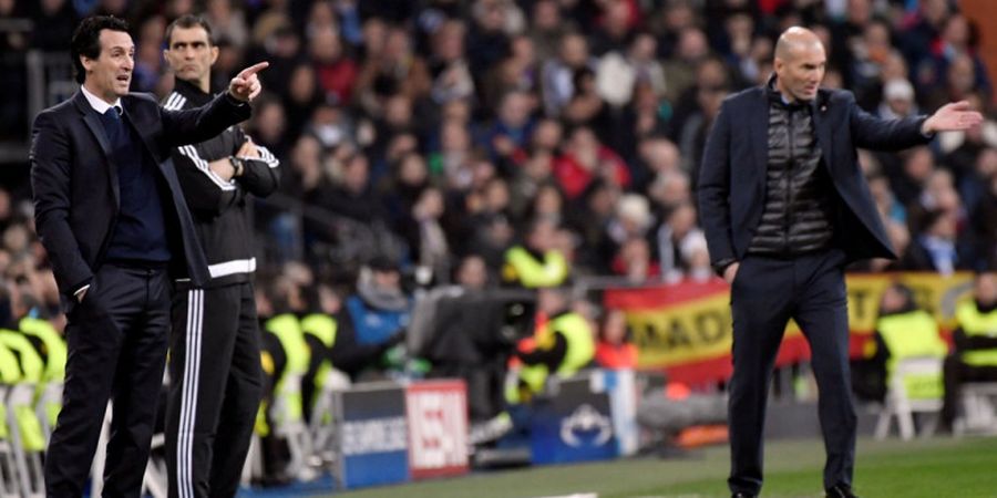 Real Madrid Vs PSG - Unai Emery Belum Lepas dari Kutukan Santiago Bernabeu