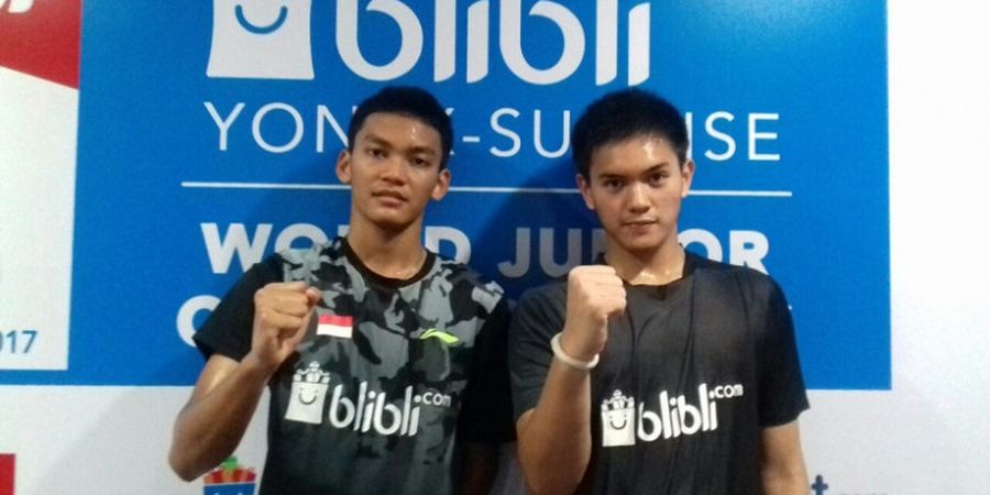 Kejuaraan Dunia Junior 2017 - Indonesia Loloskan Dua Ganda Putra ke Babak 16 Besar