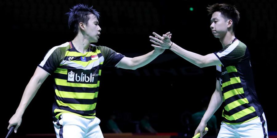 Link Live Streaming Hong Kong Open 2018 - Marcus/Kevin Beraksi demi Semifinal