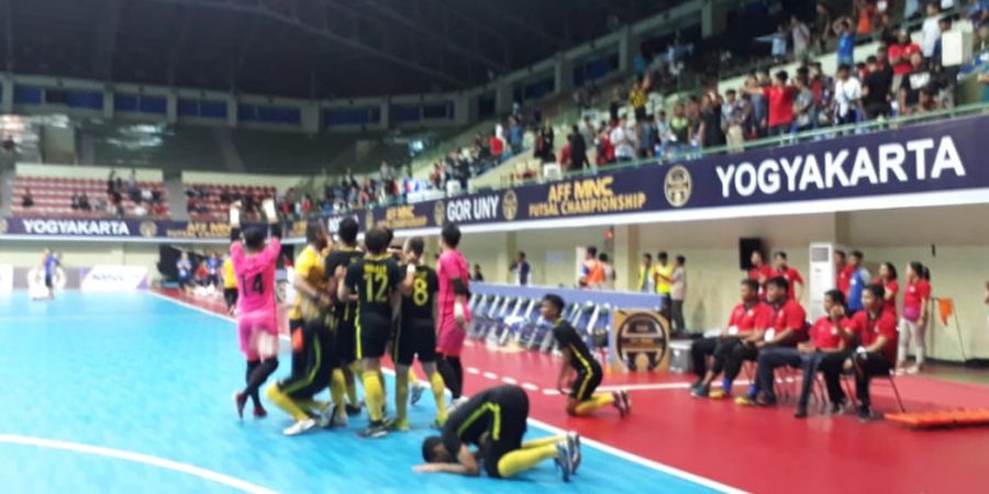Final Piala AFF Futsal 2018, Timnas Malaysia Sementara Tertinggal dari Thailand