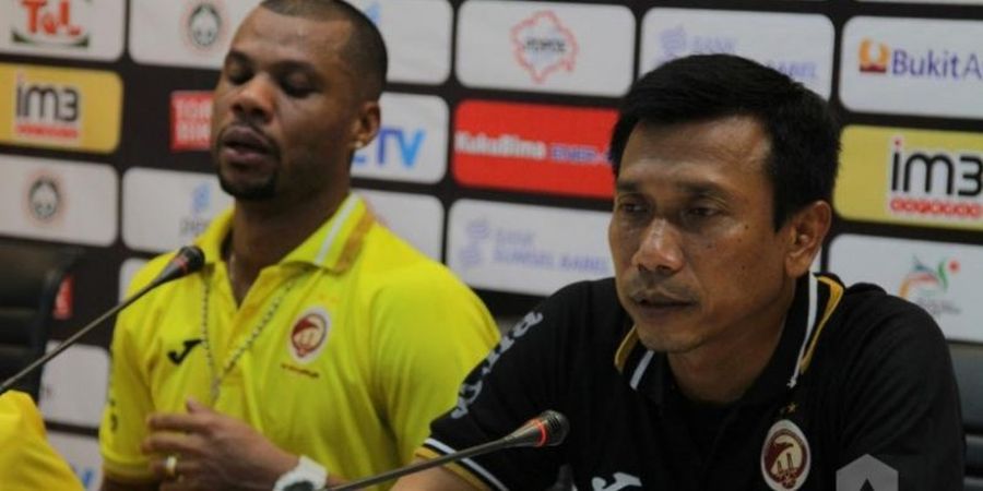 Sriwijaya FC Vs Bali United - Widodo C Putro Kangen Hal Ini dari Kota Palembang