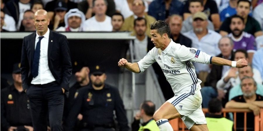 Cristiano Ronaldo Bukan Pemain Terpenting bagi Zinedine Zidane