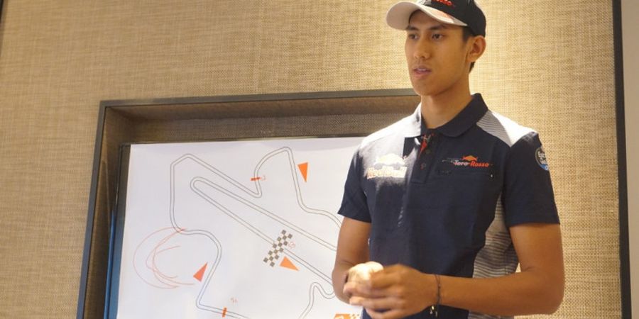 Sean Gelael dan Peta Sirkuit Sepang Menjelang FP 1 GP Malaysia