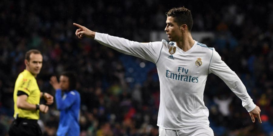 Real Madrid Bungkam Getafe, Cristiano Ronaldo Cetak 300 Gol