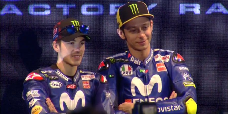 Maverick Vinales Berharap Valentino Rossi Perpanjang Kontrak di Yamaha