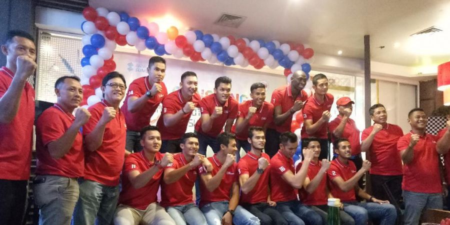 Palembang Bank Sumsel Perkenalkan Tim untuk Proliga 2018