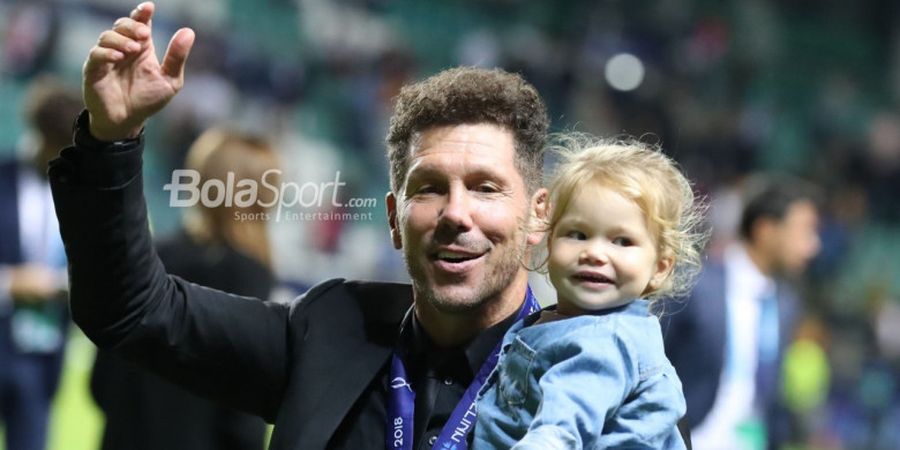 Juara Piala Super Eropa, Diego Simeone Resmi Pelatih Terbaik Atletico Madrid Sepanjang Masa