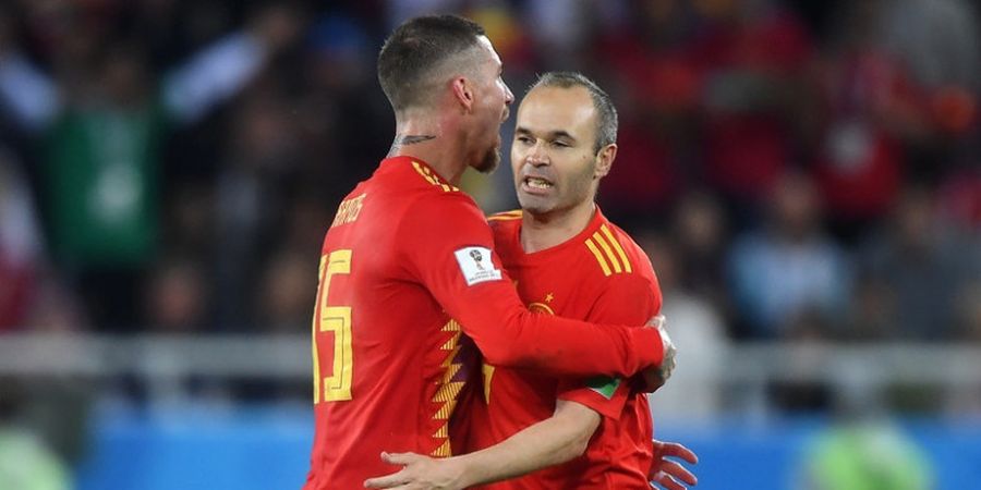 Curhatan Sergio Ramos Usai Spanyol Disingkirkan Rusia dari Piala Dunia 2018