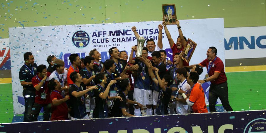 Juarai AFF Futsal Club Championship 2018, Wakil Thailand pun Catatkan Rekor
