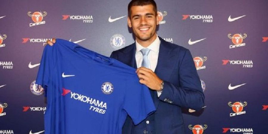 Alvaro Morata Nyaris Ganti Nomor Punggung